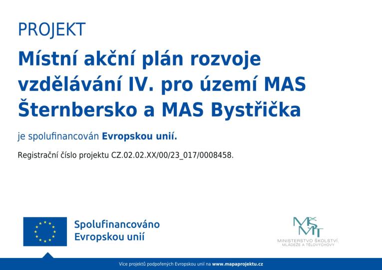 Plakát povinné publicity