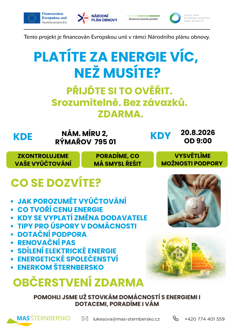 Rýmařov 20. 8. 2026 Rýmařov 20. 8. 2026