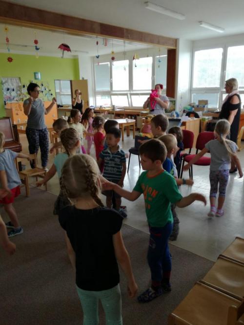 Workshop Příběh pana Tydýta pro školní kolektivy MŠ Hlubočky Mariánské Údolí 17.6.2019
