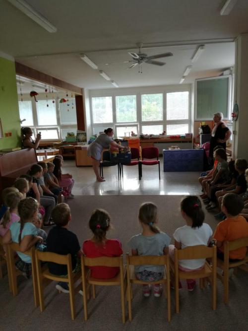 Workshop Příběh pana Tydýta pro školní kolektivy MŠ Hlubočky Mariánské Údolí 17.6.2019