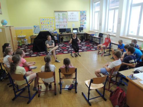 Workshop Kryštofe, neblbni!, Malý malým, Kouzelná baterka pro školní kolektivy ZŠ a MŠ Žerotín 21. a 27.6.2019