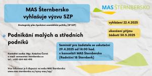 Vyhlašujeme 2. výzvu na podporu malých a středních podniků 1